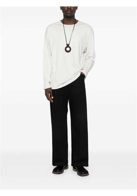 wide pants man black LEMAIRE | PA1306 LD1071BK999